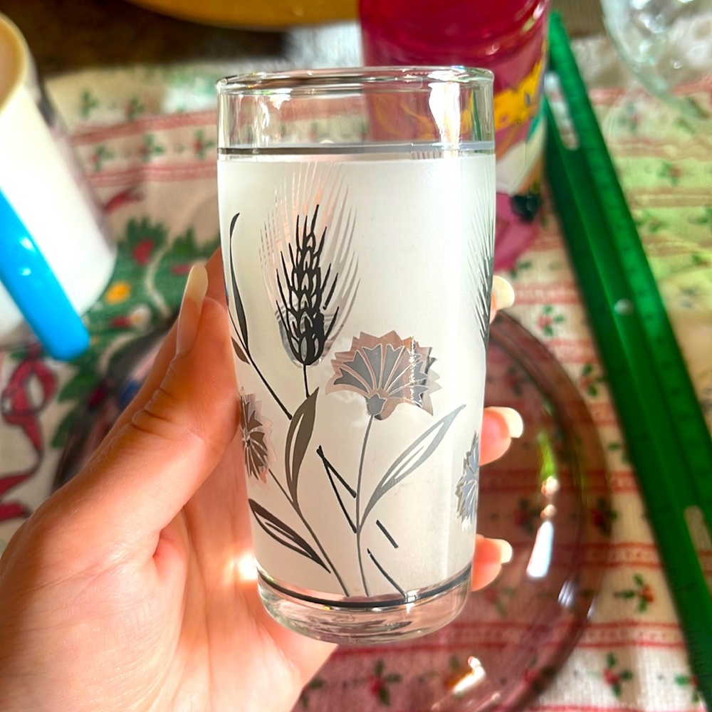 Vintage small juice glass